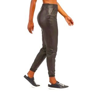 Spanx Faux Leather Joggers XS